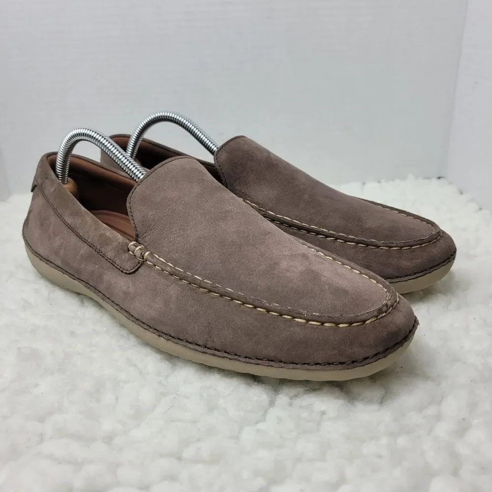 Cole Haan Motogrand Men's Size 9.5 Roadtrip Woodbury Leather Slip On Loafers